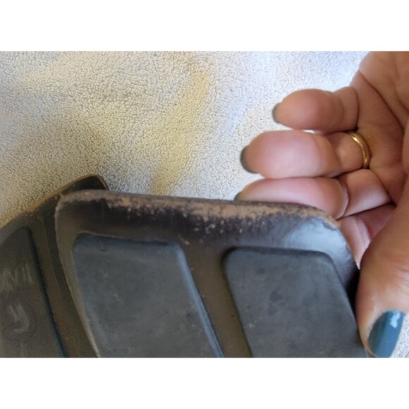 Enrico Fantini Womens Slide Sandal Leather Made In Italy Designer EU 40 US 9.5 - Picture 7 of 11